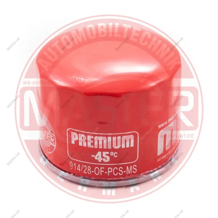 Oil filter, Spin-On. Фильтр масляный, накручиваемый MASTER SPORT 91428OFPCSMS (фото 1)