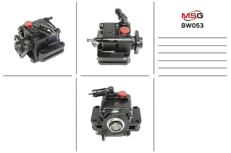 Насос ГУР новий BMW 1 E81-88 04-11. BMW X3 E83 04-10. BMW 3 E90-93 05-12 MASTER SPORT BW053