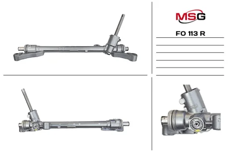 Рульова рейка Fiesta/B-Max 09-17 (відновлена з TRW) MASTER SPORT FO113R