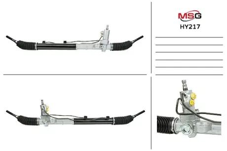 Рульова рейка з ГУР нова Hyundai Santa FE 00-06. Hyundai Santa Fe 06-12 MASTER SPORT HY217