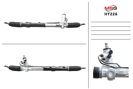 Рульова рейка з ГПК нова Hyundai Santa Fe 06-12 MASTER SPORT HY226