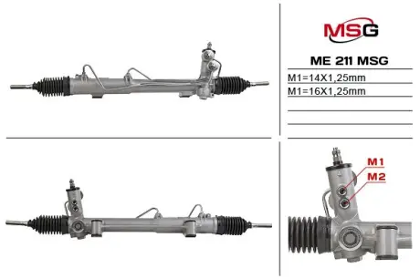 Рульова рейка з ГУР нова Mercedes-Benz ML W163 98-05 MASTER SPORT ME211
