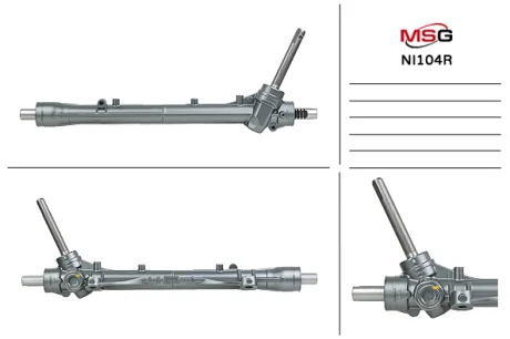 Рульова рейка Note/Micra 03-12 (відновлений з JTEKT) MASTER SPORT NI104R