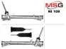 Рульова рейка без ГПК нова RENAULT Kadjar 15-22. NISSAN Qashqai 14-22 MASTER SPORT NI109 (фото 1)