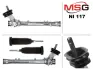 Рульова рейка без ГПК нова Nissan Tiida 04-12 MASTER SPORT NI117 (фото 1)