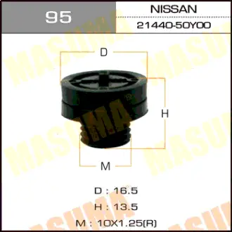 Пробка радиатора сливная Nissan MASUMA 95