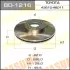 Диск тормозной front HARRIER/ ACU1#, MCU1#, SXU1# [уп.2] MASUMA BD1216 (фото 1)