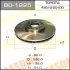 Диск тормозной front MARKII/ GX90, 10#, JZX9#, 10# [уп.2] MASUMA BD1225 (фото 1)