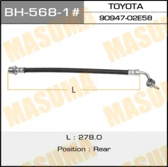 Шланг тормозной T- /rear/ RAV4 ACA3# RH MASUMA BH5681