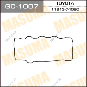 Прокладка клапанной крышки 3S/4SFE.SR4/5#.SXM1#.ST19#/21# MASUMA GC1007 (фото 1)