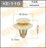 Клипса автомобильная (автокрепеж) 119-KE [уп.50] MASUMA KE119 (фото 1)