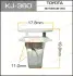 Клипса автомобильная (автокрепеж) 360-KJ [уп.50] MASUMA KJ360 (фото 1)