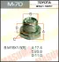 Болт маслосливной A/T С МАГНИТОМ Toyota ALLEX.NZE124.ZZE124 MASUMA M70 (фото 1)