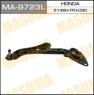 Рычаг нижний front low JAZZ (L) MASUMA MA9723L
