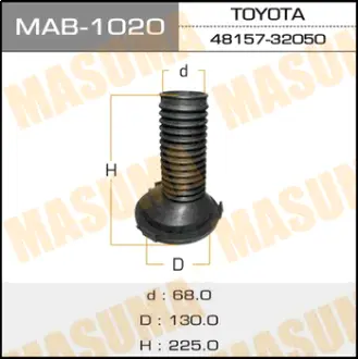 Пыльник стоек MASUMA MAB1020