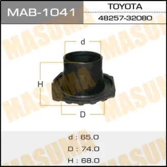 Пыльник стоек MASUMA MAB1041