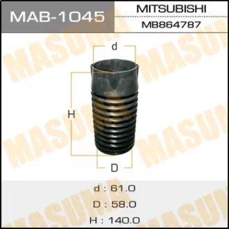 Пыльник стоек MASUMA MAB1045