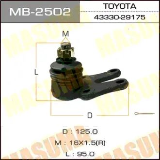 Шаровая опора front low LITEACE CM3#, KM3# MASUMA MB2502