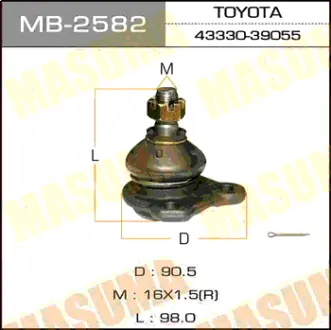 Шаровая опора front low #S13# MASUMA MB2582