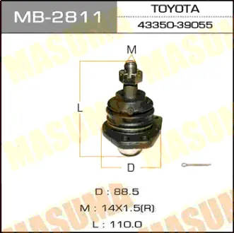 Шаровая опора front up #S13# MASUMA MB2811