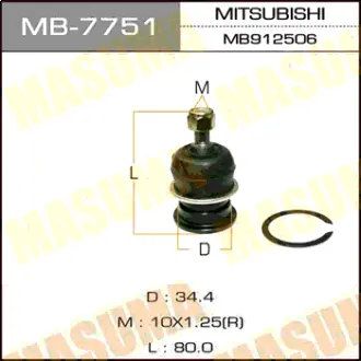 Шаровая опора front up GALANT/ E52 MASUMA MB7751
