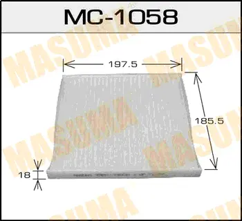 Салонный фильтр AC-935E MASUMA MC1058