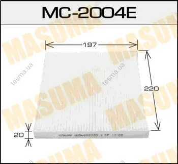 Салонный фильтр MASUMA MC2004 (фото 1)