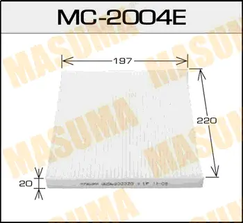 Салонный фильтр MASUMA MC2004