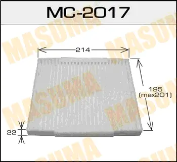 Салонный фильтр MASUMA MC2017