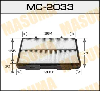 Салонный фильтр MASUMA MC2033