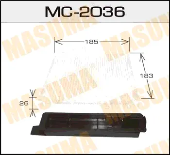 Фільтр салону (MC-2036) MASUMA MC2036