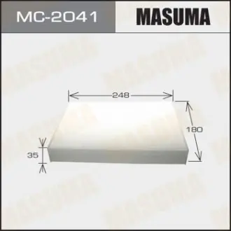 Фільтр салону (MC-2041) MASUMA MC2041