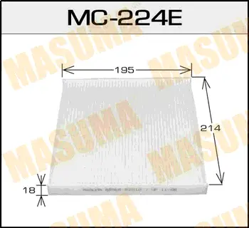Фільтр салону (MC-224) MASUMA MC224