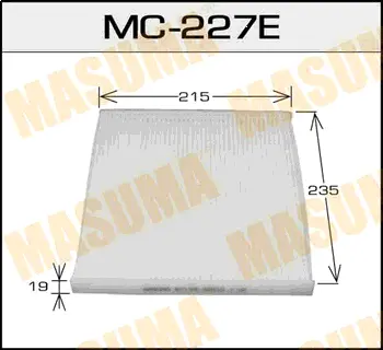 Салонный фильтр AC-104 MASUMA MC227