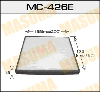 Салонный фильтр AC-303E MASUMA MC426