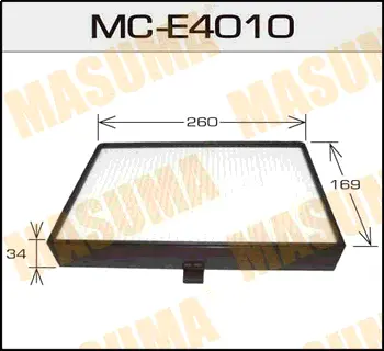 Салонный фильтр VOLVO/ V70/ V2000, V2300, V2400 97-00 MASUMA MCE4010