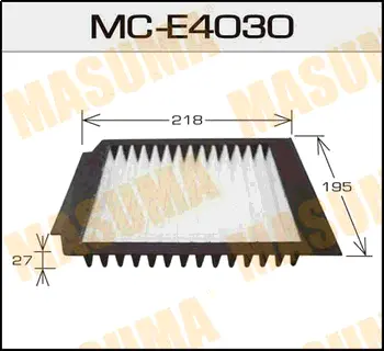 Салонный фильтр AC0049 LAND_ROVER/ RANGE ROVER/ V2500, V3900 94-02 MASUMA MCE4030