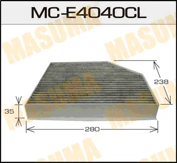 Фильтр салона угольный AUDI/ A4A5Q5/ V1800 V4200 07- MASUMA MCE4040CL