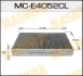 Салонный фильтр угольный RENAULT/ FLUENCE (MEGANE III)/ V1600 09- MASUMA MCE4052CL (фото 1)