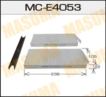 Фільтр салону (MC-E4053) MASUMA MCE4053