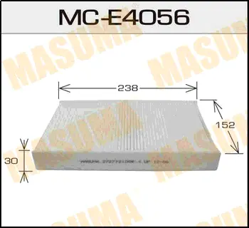 Фільтр салону (MC-E4056) MASUMA MCE4056