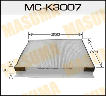 Салонный фильтр AC9409 HYUNDAI/ GENESIS/ V3800 08.06- MASUMA MCK3007