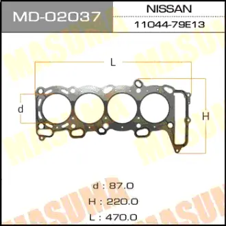 Прокладка Головки блока SR20DE MASUMA MD02037