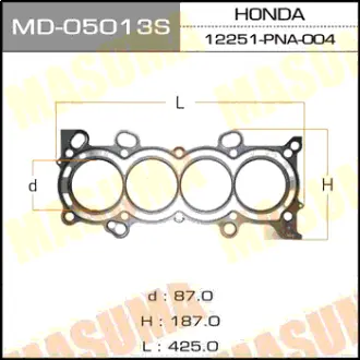 Прокладка Головки блока K20A MASUMA MD05013S