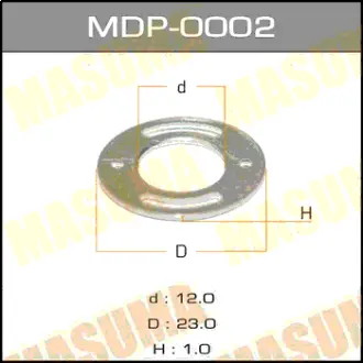 Шайбы для форсунок (обратка) 12х23х1 MASUMA MDP0002