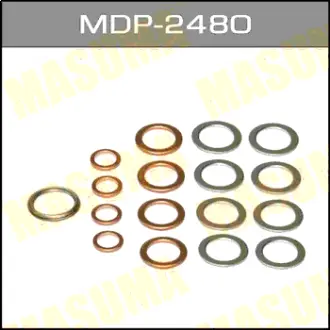 Шайбы для форсунок, набор MMC 4D68, комплект MASUMA MDP2480