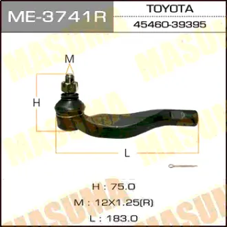 Наконечник рулевой тяги out JZS147, JZX93, 105, GX105 RH MASUMA ME3741R