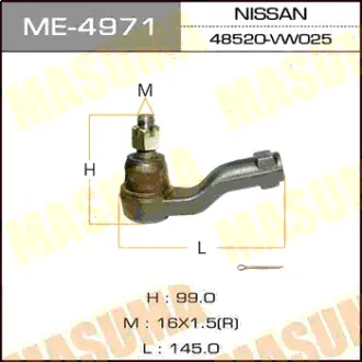 Наконечник рулевой тяги out CARAVAN / E25 RH/LH MASUMA ME4971