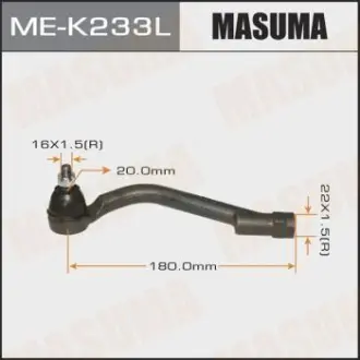 Наконечник рулевой тяги HYUNDAI.SANTA FE.KIA.SORENTO LH MASUMA MEK233L