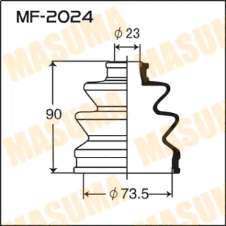 Пыльник ШРУСа MF-2024 MASUMA MF2024